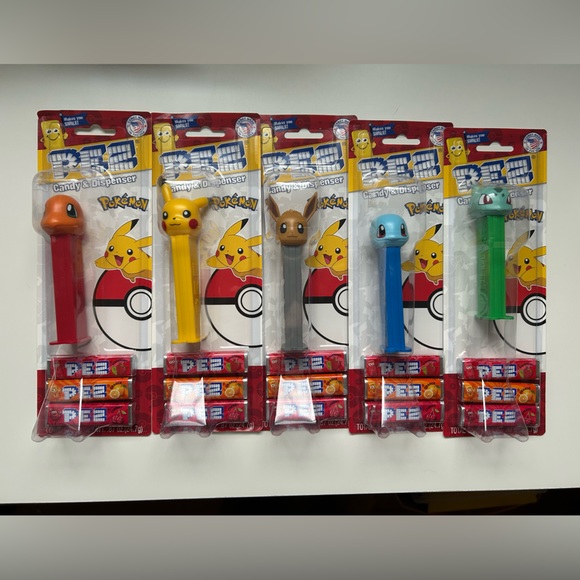 POKEMON PEZ COMPLETE SET - Picture 1 of 2
